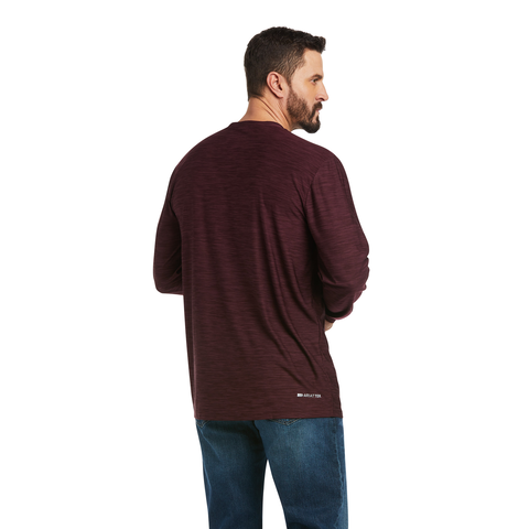 Picture of Ariat 10041001 CHARGER LOGO LS T-SHRT