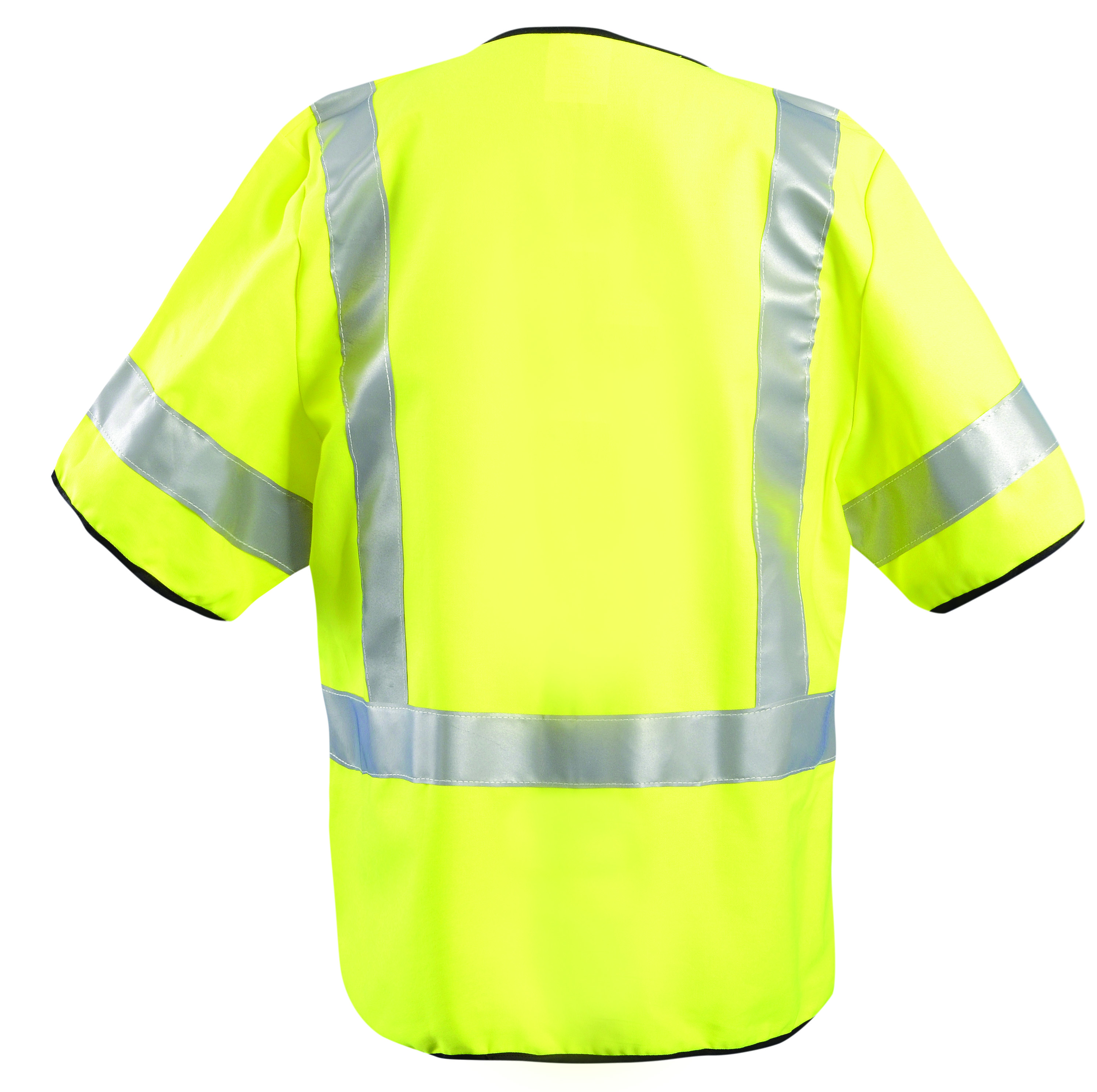 Picture of Occunomix FR-VM2213 FLAME RESISTANT SINGLE STRIPE MESH VEST w/D-RING ACCESS *