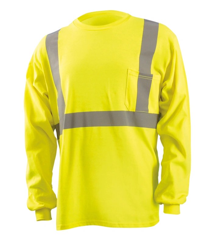 Picture of Occunomix LUX-LST2/FR FLAME RESISTANT LONG SLEEVE T-SHIRT w/POCKET *