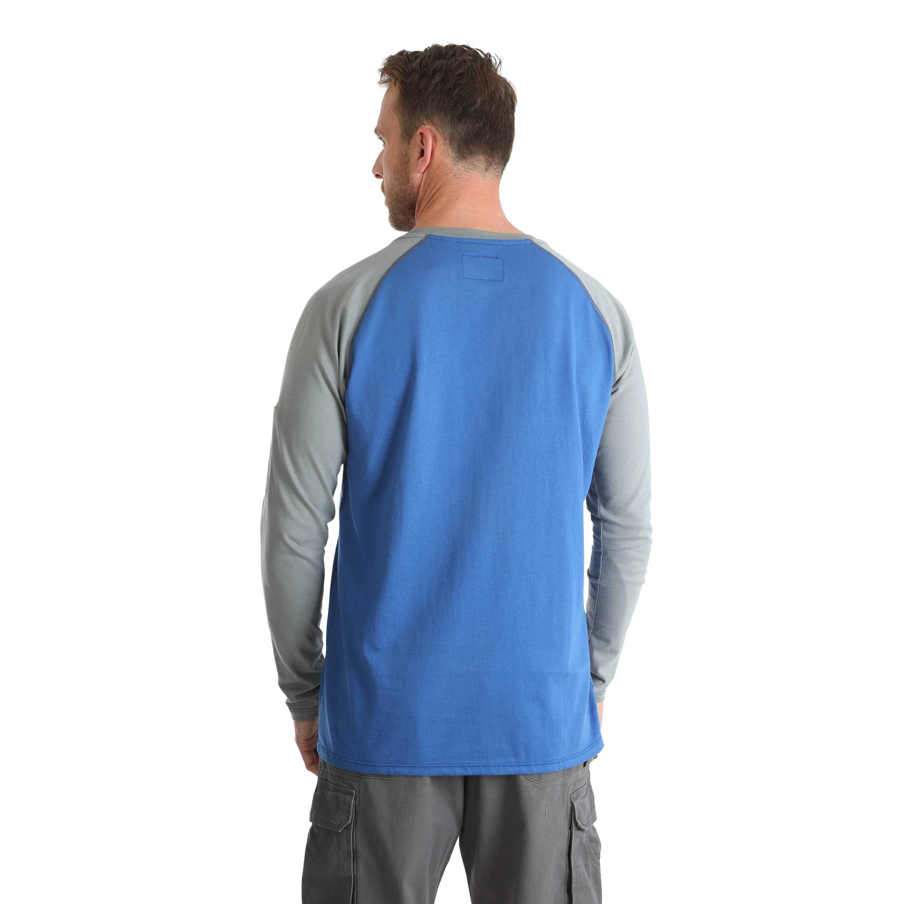 Picture of Wrangler FR161 FR Flame Resistant Knit Baseball Henley