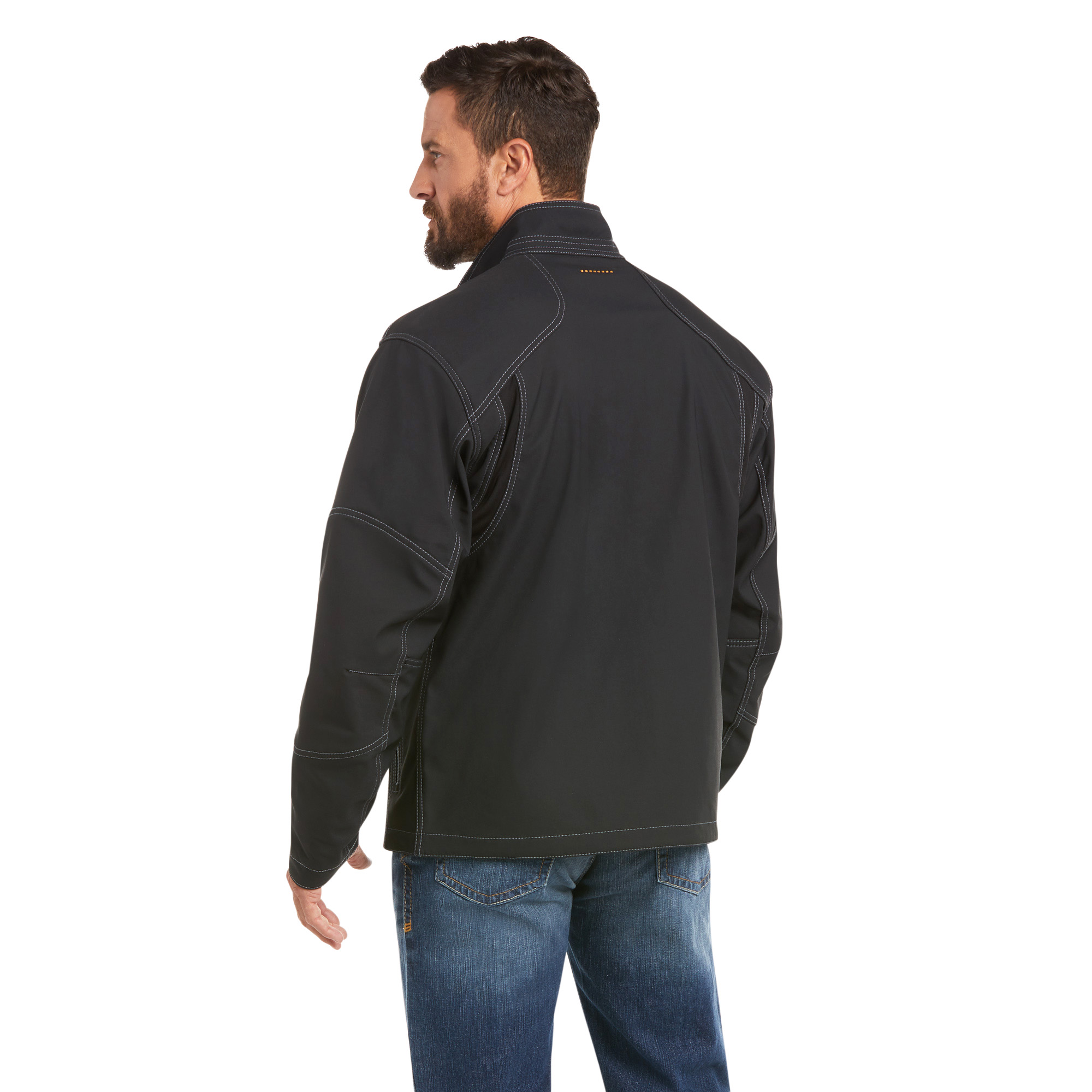 Picture of Ariat 10020777 REBAR STRETCH CANVAS SOFTSHELL JKT