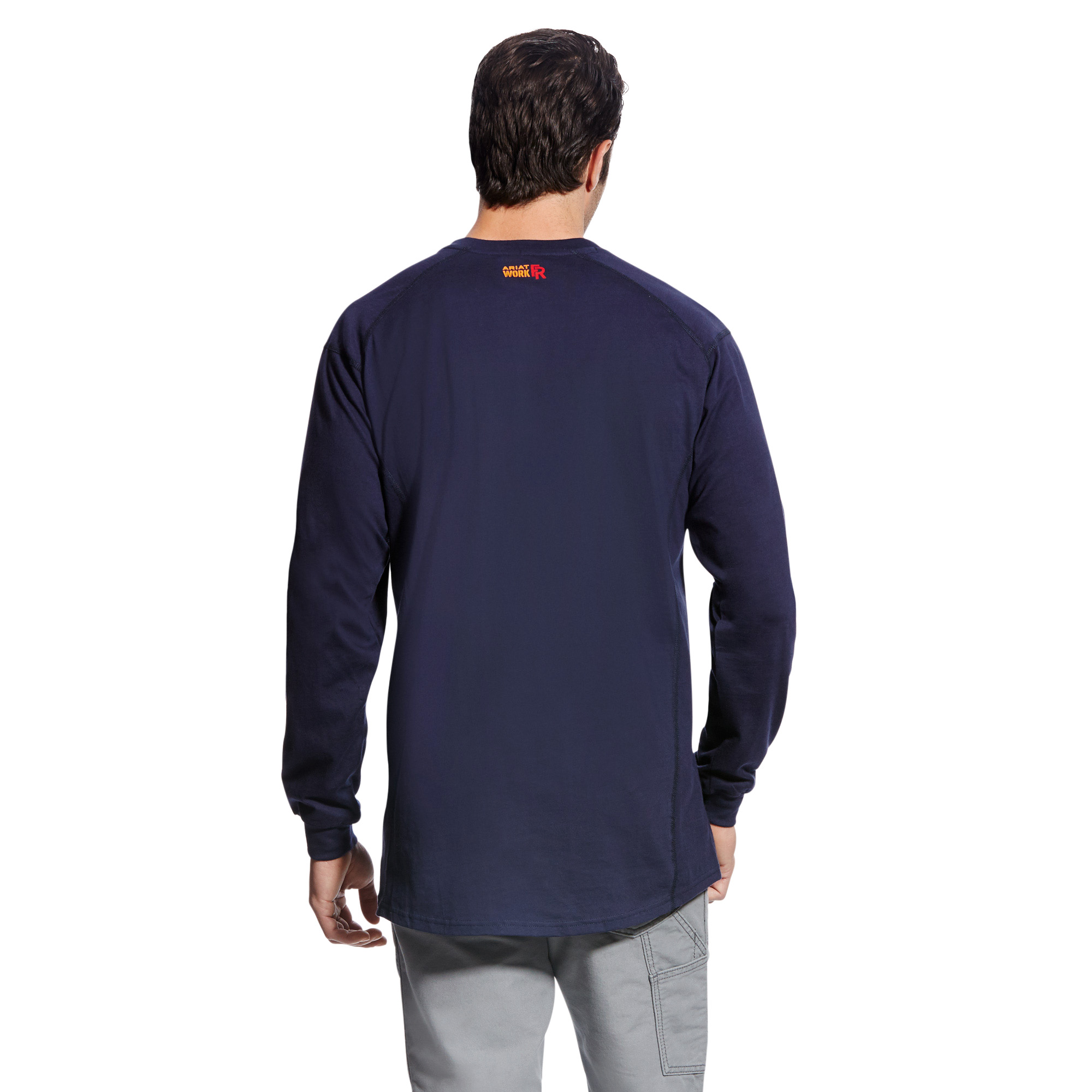 Picture of Ariat 10022327 FR AIR CREW LS T-SHRT