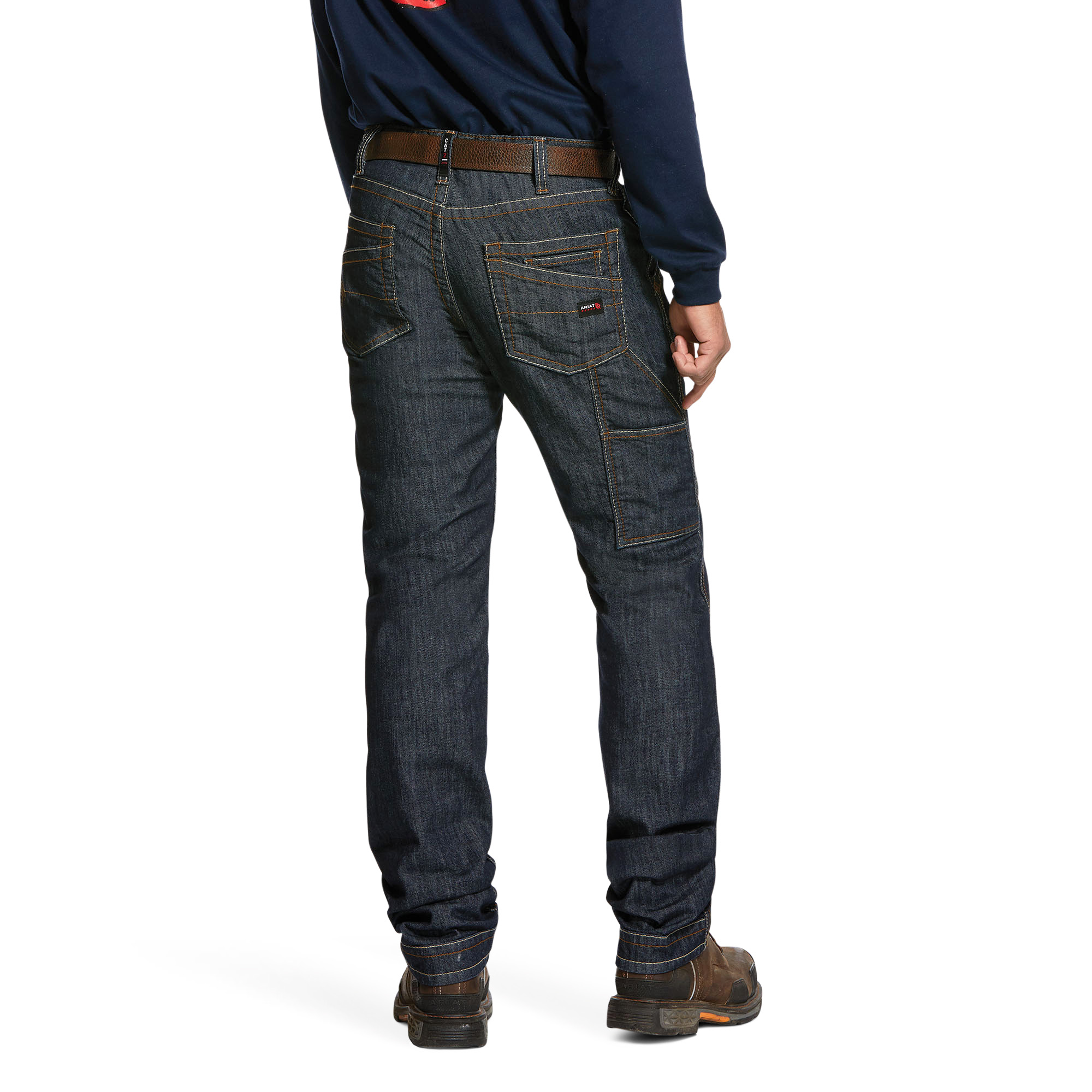 Picture of Ariat 10030263 FR M4 STR DURALIGHT WORKHORSE STKBL STRAIGHT JEAN