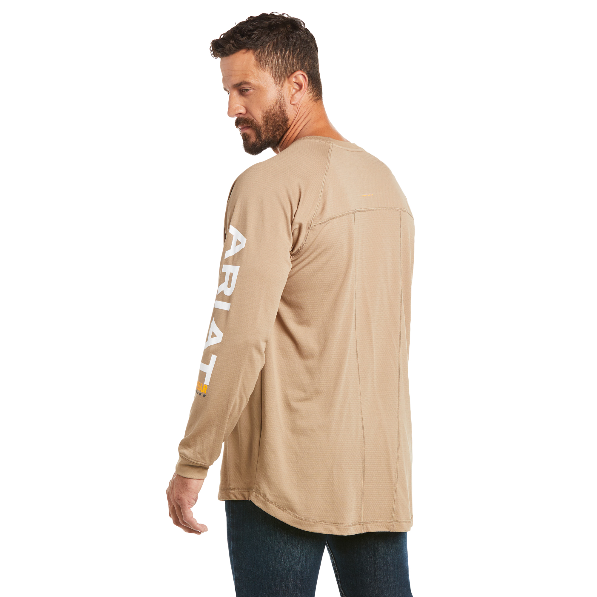 Picture of Ariat 10031030 REBAR HEAT FIGHTER LS T-SHRT