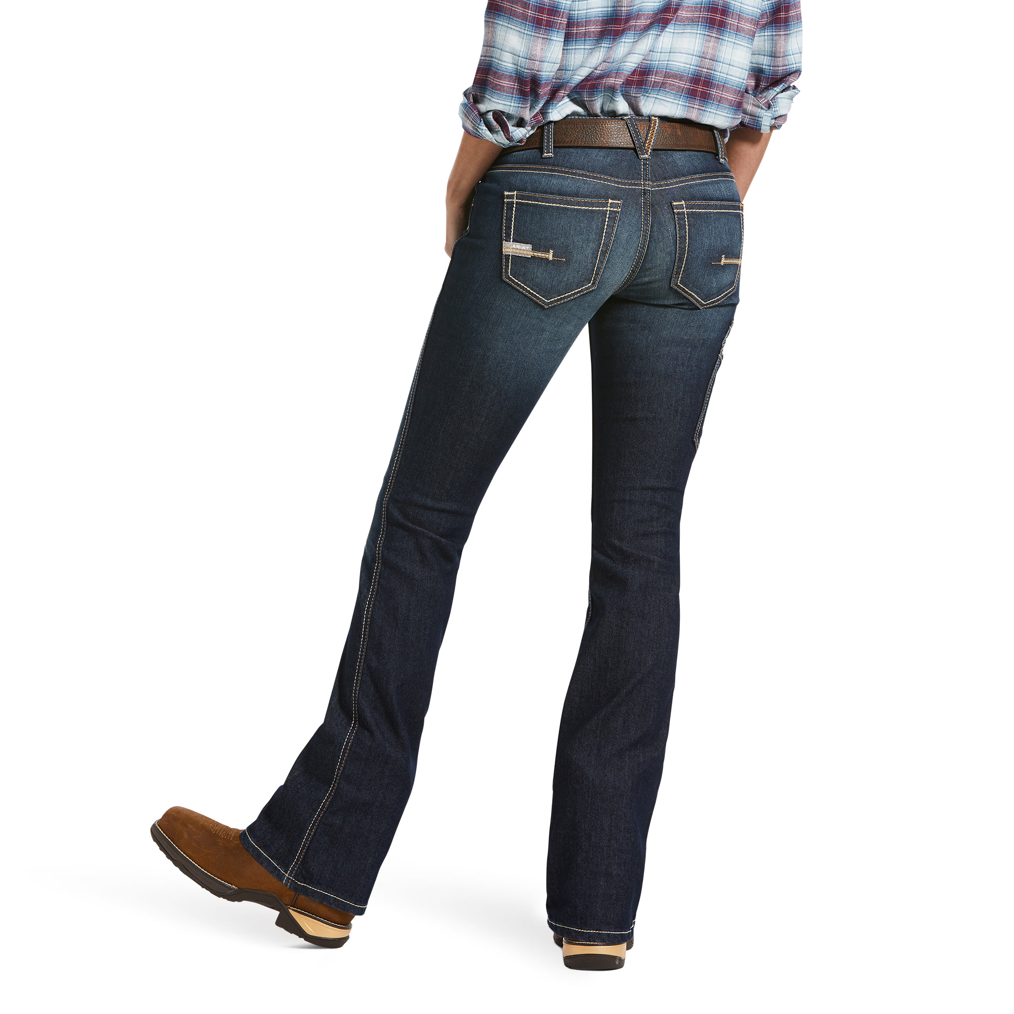 Picture of Ariat 10032462 REBAR DURASTR RIVETER BOOT JEAN