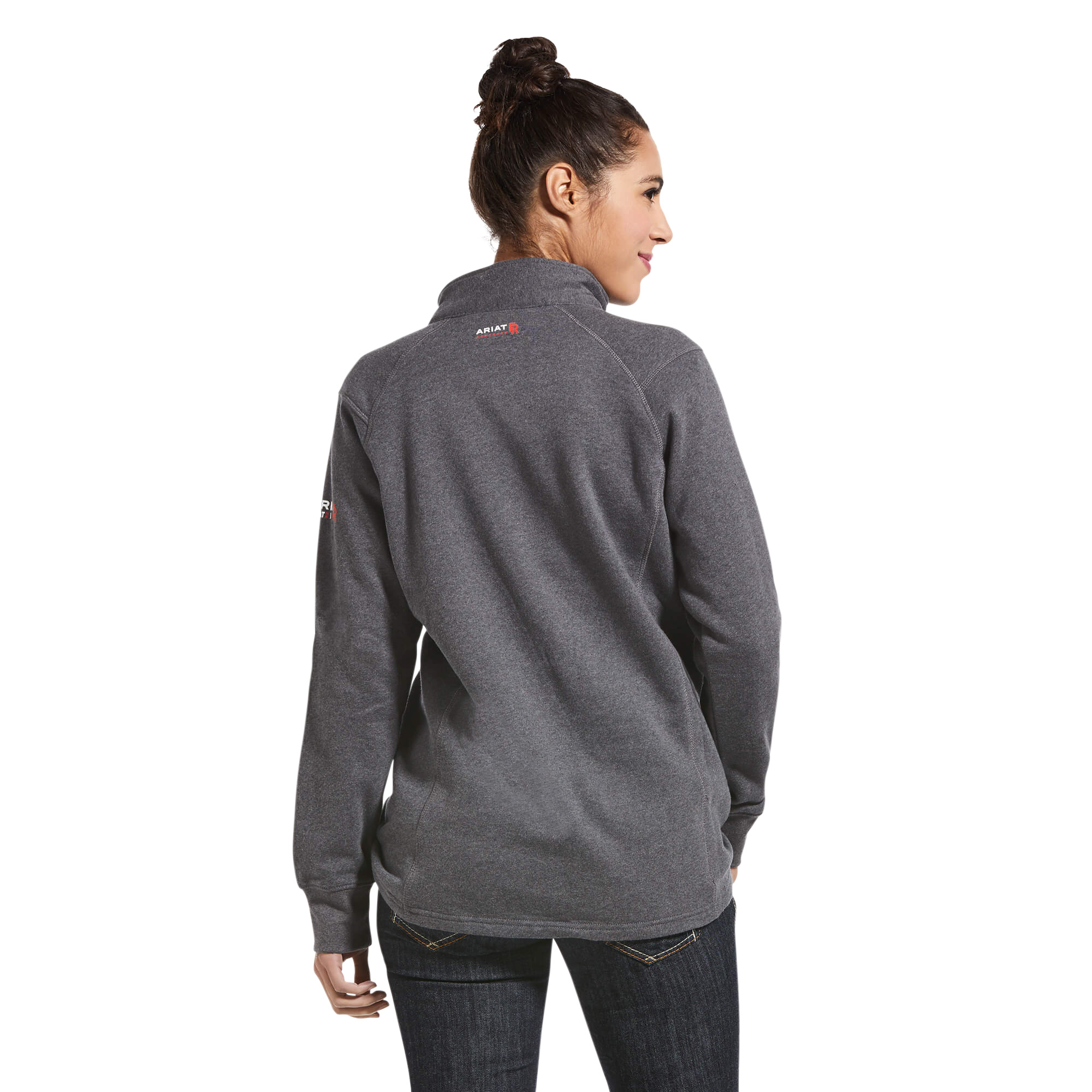 Picture of Ariat 10032841 FR REV 1/4 ZIP TOP