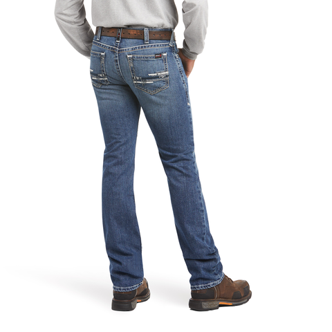 Picture of Ariat 10034625 FR M7 DURASTR ADKINS STKBL STRAIGHT JEAN