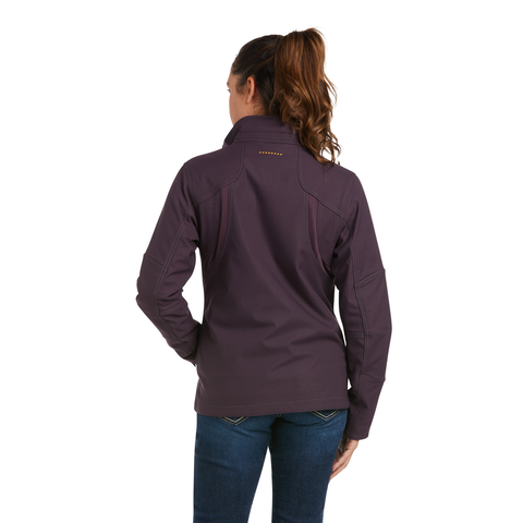 Picture of Ariat 10037661 REBAR STRETCH CANVAS SOFTSHELL  JKT