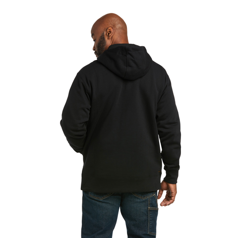 Picture of Ariat 10037725 REBAR WORKMAN 1/4 ZIP HOOD