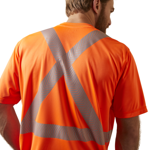 Picture of Ariat 10039195 REBAR HI-VIS ANSI SS T-SHRT