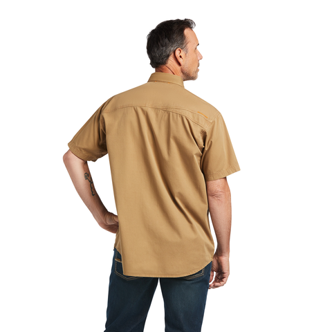 Picture of Ariat 10039483 REBAR WASHED TWILL SS WRK SHRT