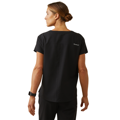 Picture of Ariat 10039702 ELIZA TWO POCKET FASHION STR SS SCRUB TOP