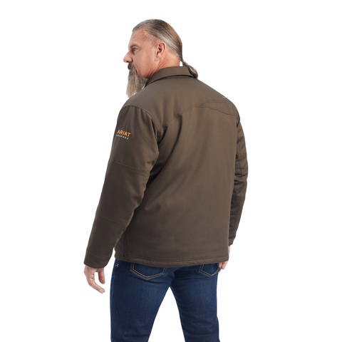 Picture of Ariat 10041506 REBAR DURACANVAS SHERPA-LINED COAT