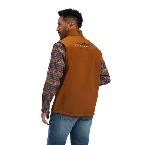 Picture of Ariat 10041620 LOGO 2.0 SOFTSHELL  VEST