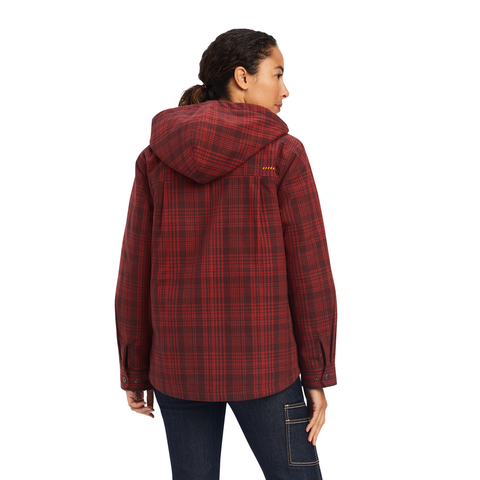 Picture of Ariat 10041646 REBAR FLANNEL SHRT JKT