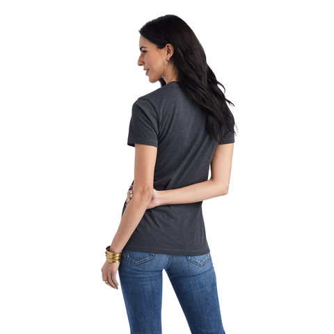 Picture of Ariat 10042722 ARIAT WHEAT SCRIPT SS TEE