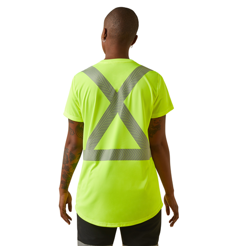 Picture of Ariat 10043642 REBAR HI-VIS ANSI SS T-SHRT