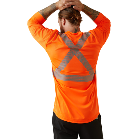 Picture of Ariat 10043822 REBAR HI-VIS ANSI LS T-SHRT