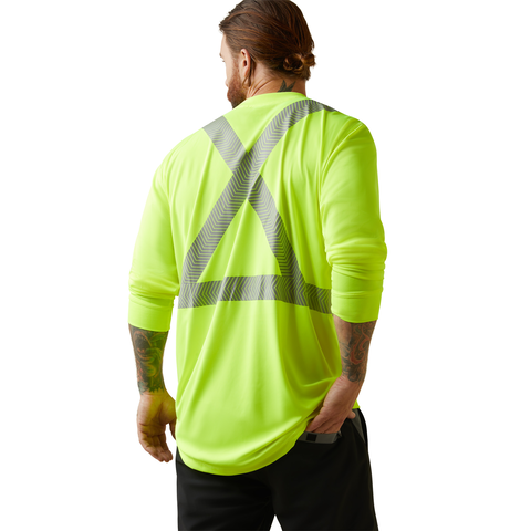 Picture of Ariat 10043823 REBAR HI-VIS ANSI LS T-SHRT