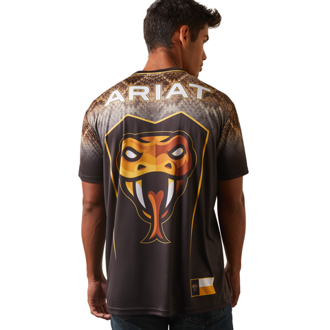 Picture of Ariat 10044991 RATTLERS FAN JERSEY SS TOP