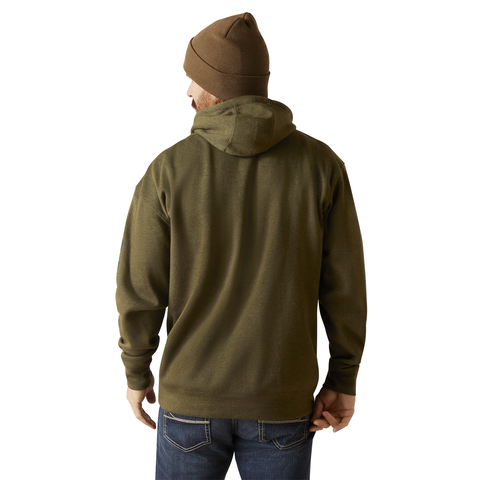 Picture of Ariat 10046165 ARIAT LOGO HOOD