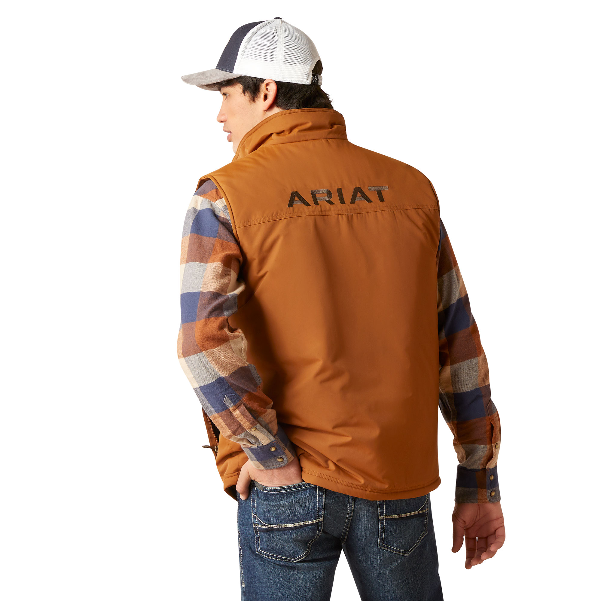 Picture of Ariat 10046718 TEAM LOGO INS  VEST