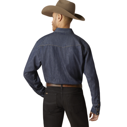 Picture of Ariat 10047940 CLASSIC DENIM LS SHRT BROADWAY