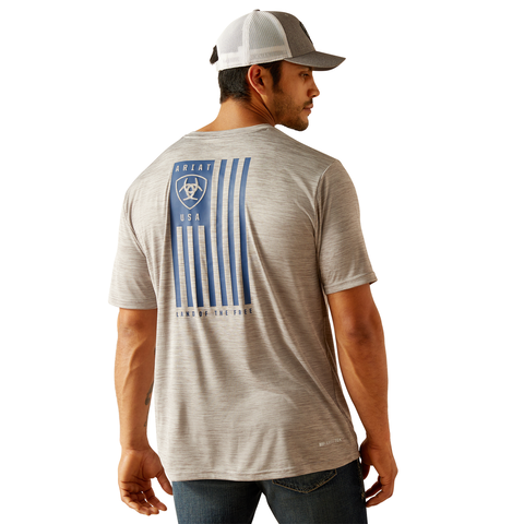 Picture of Ariat 10048579 CHARGER ARIAT SPIRITED SS TSHRT