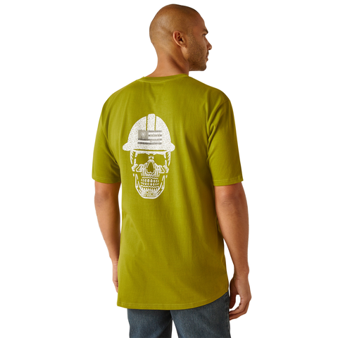 Picture of Ariat 10048748 REBAR COTTON STRONG ROUGHNECK GRAPHIC SS T-SHRT