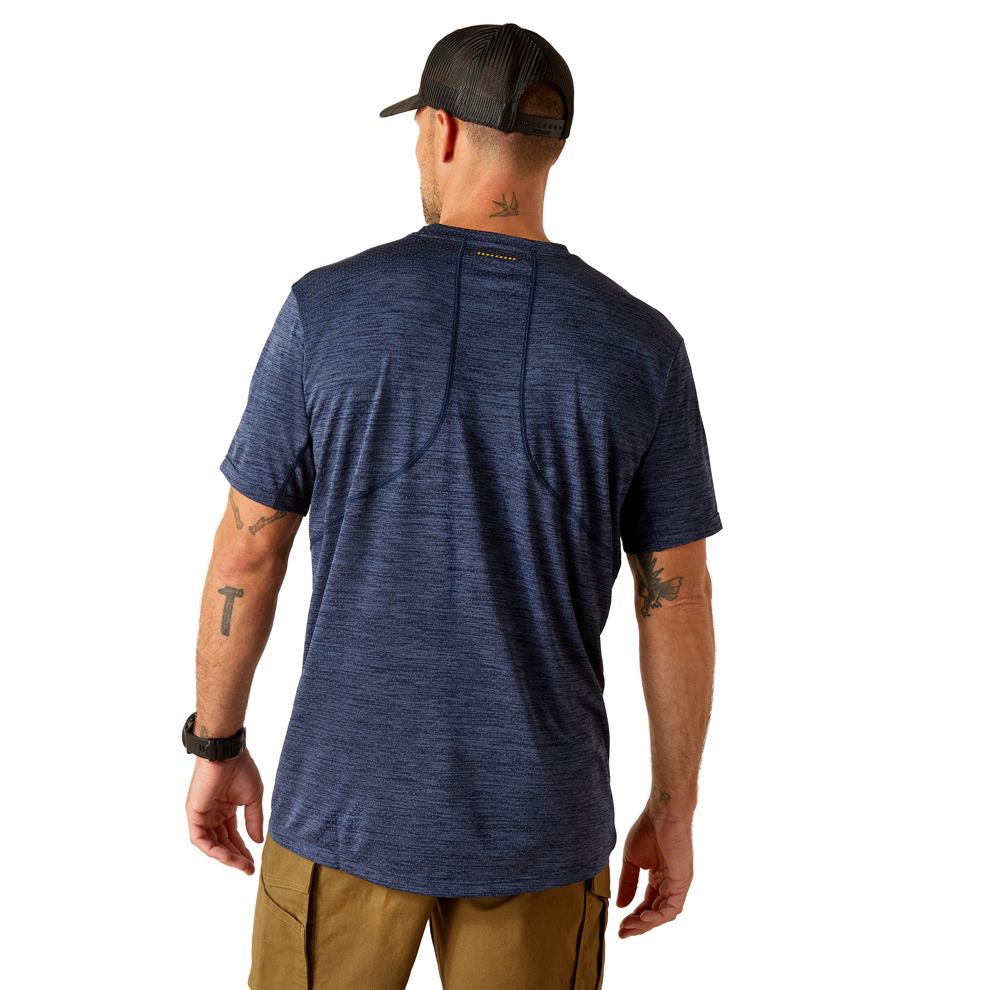 Picture of Ariat 10048770 REBAR EVOLUTION ATHLETIC FIT SS T-SHRT