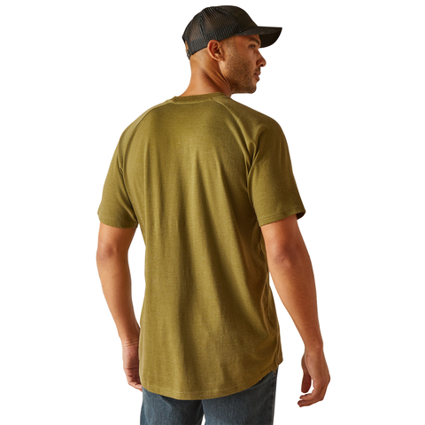 Picture of Ariat 10048888 REBAR COTTON STRONG SS T-SHRT