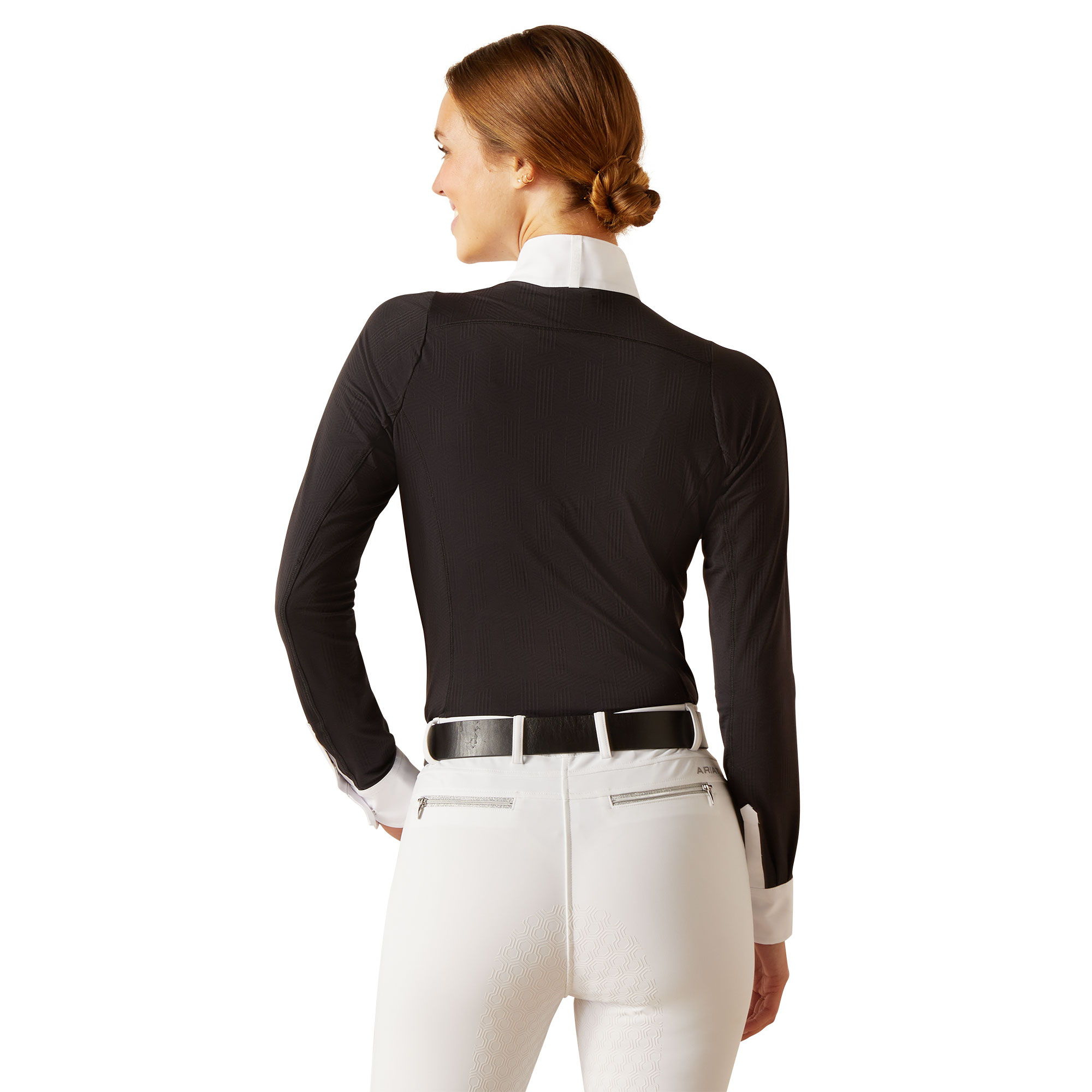 Picture of Ariat 10048999 LUXE LS SHOW SHIRT