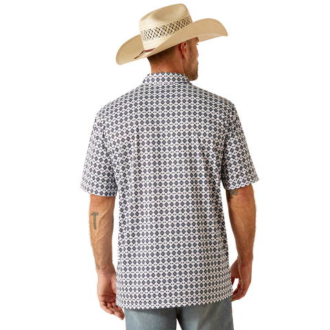 Picture of Ariat 10051314 ALL OVER PRINT SS POLO