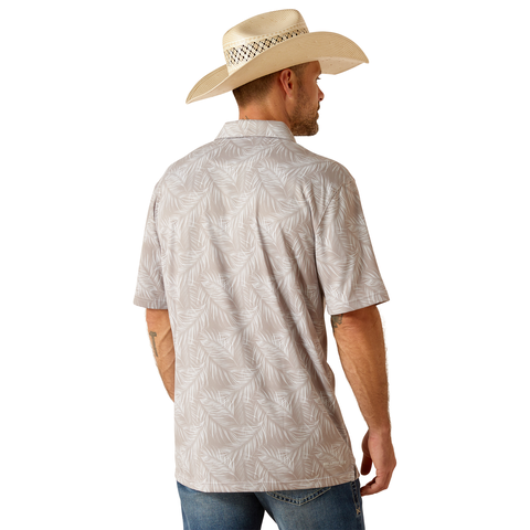 Picture of Ariat 10051315 ALL OVER PRINT SS POLO