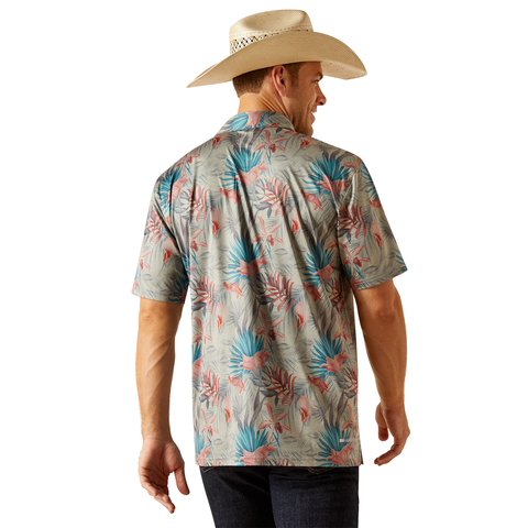 Picture of Ariat 10051370 CHARGER 2.0 PRINTED SS POLO