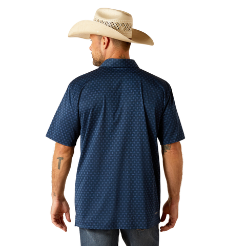 Picture of Ariat 10051372 CHARGER 2.0 PRINTED SS POLO