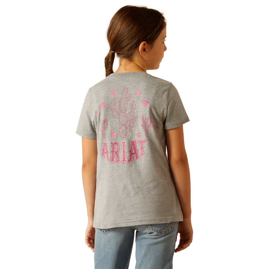 Picture of Ariat 10051458 CACTUS ROSE SS TSHRT