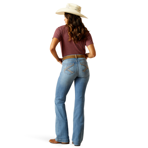 Picture of Ariat 10051614 HR ALICE SLIM TRSR JEAN GLENDALE