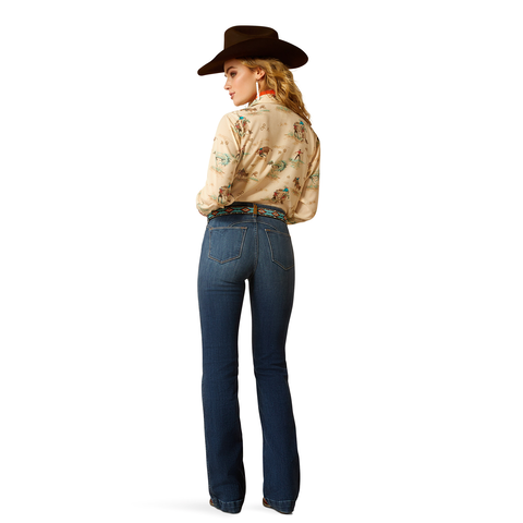 Picture of Ariat 10051885 HR FIORELLA SLIM TRSR JEAN ARMENIA