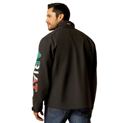 Picture of Ariat 10051975 FR TEAM LOGO SOFTSHELL  JKT