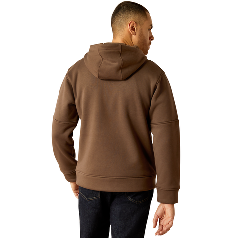 Picture of Ariat 10052484 TEK FLEECE 2.0 FUL ZP HOOD