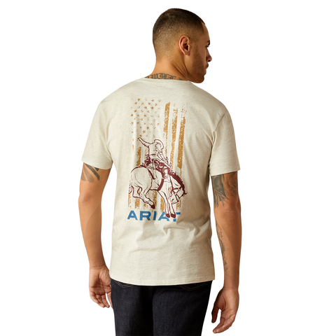 Picture of Ariat 10052507 ARIAT RODEO PROUD SS TSHRT