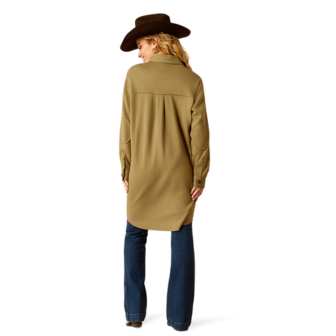 Picture of Ariat 10052520 VAGABOND LONG SHIRT DSTR