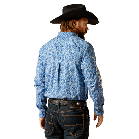 Picture of Ariat 10052627 TEAM KELLAN FTD LS SHRT