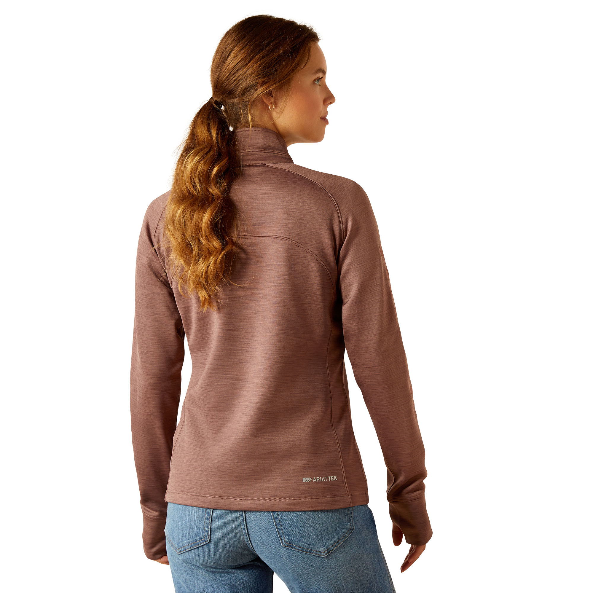 Picture of Ariat 10052805 TEK TEAM 1/2 ZIP SWTSHRT