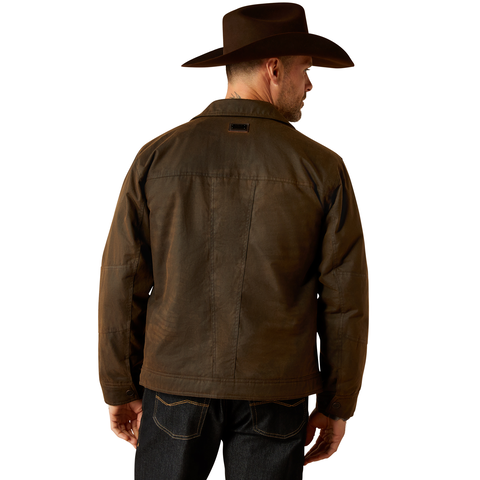 Picture of Ariat 10052962 RELENTLESS LONGVIEW WAXED COTTON JKT