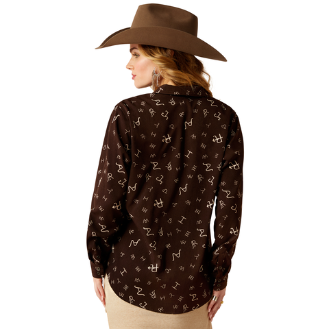 Picture of Ariat 10052970 HOMESTYLE LS SHRT