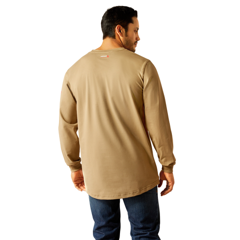 Picture of Ariat 10053032 FR PIMA LS TSHRT