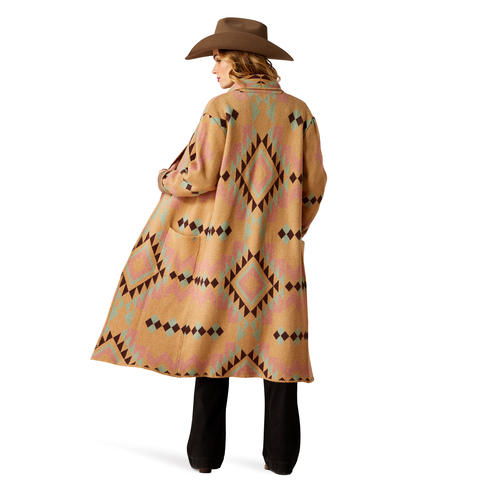 Picture of Ariat 10053982 SUNSET CHIC BLANKET COAT