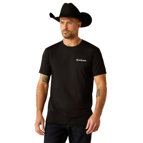 Picture of Ariat 10053993 ARIAT RUGGED AMERICAN SHIELD SS TSHRT